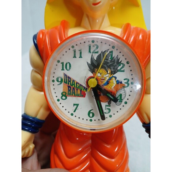 ​Dragon Ball Z Super Saiyan 3 Goku  Alarm Clock  DBZ Toy 90s 00s Retro Rare Htf - Picture 5 of 11